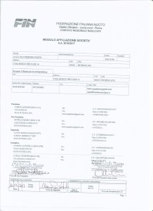 Modulo Affiliazione 2017 - FIN 1